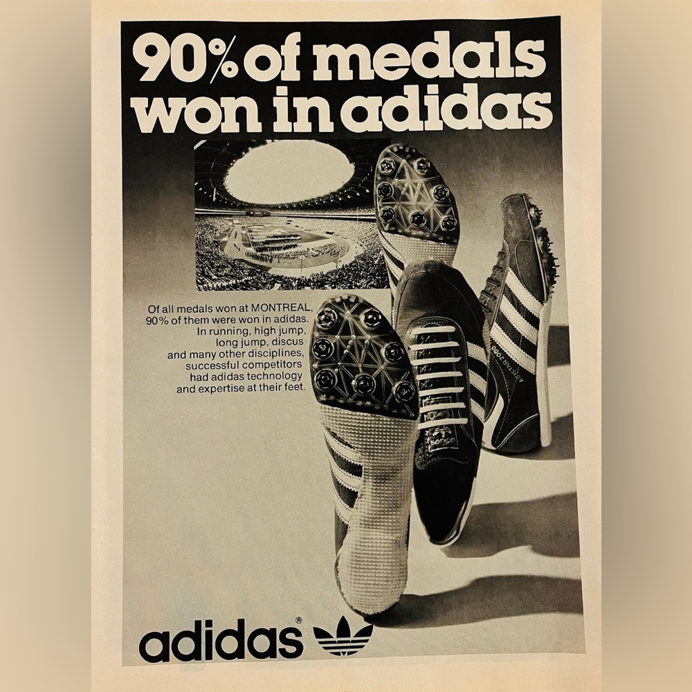 Adidas | Vintage 1970s Magazine Advertisement
